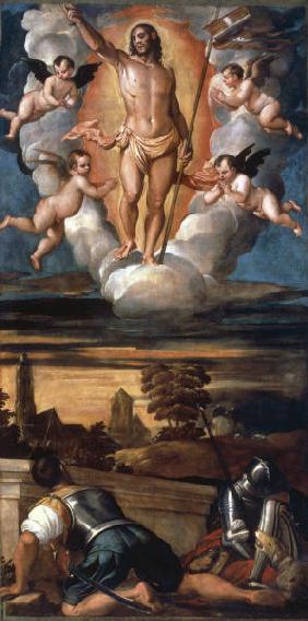 F.Vecellio / Resurrection / Ptg./ 1530