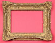 French 18th century carved and gilded frame, 18th century