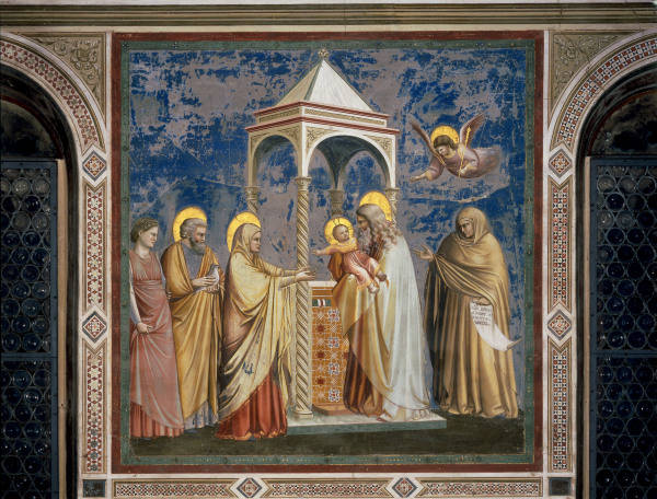 Presentation in the Temple / Giotto from 