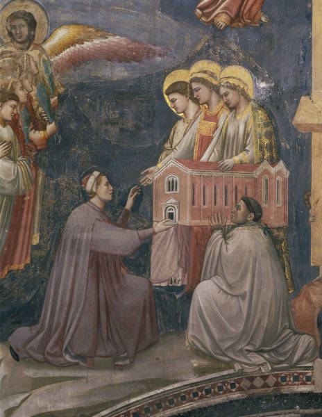 Giotto, Enrico degli Scrovegni from 