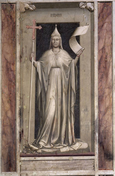 Giotto, La Foi from 