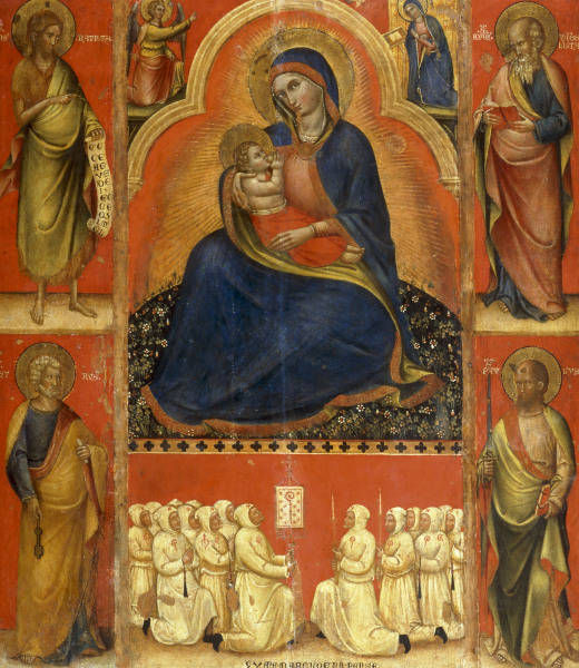 Giov.da Bologna / Mary w.Child & Saints from 