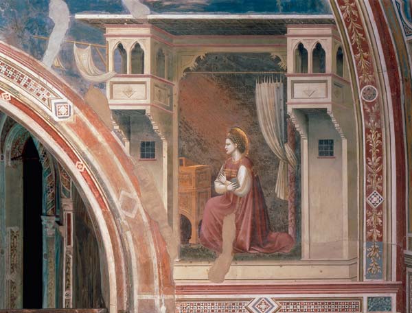 Mary of the Annunciation / Giotto from 