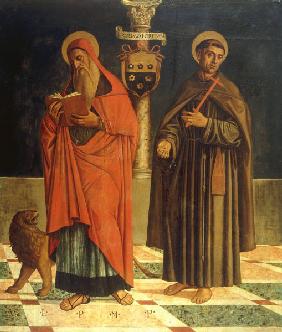 G.Mansueti / Jerome & St.Francis Assisi