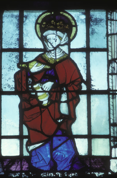 Saint Elizabeth , Stained glass from 