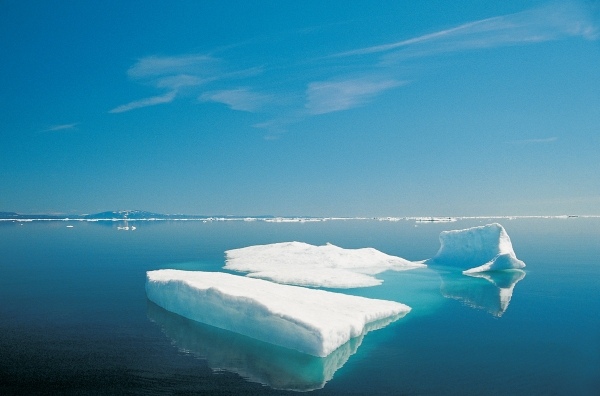 Ice-floe, Baffin Island (photo)  from 