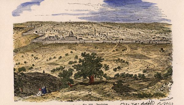 Jerusalem , Woocut 1880 from 