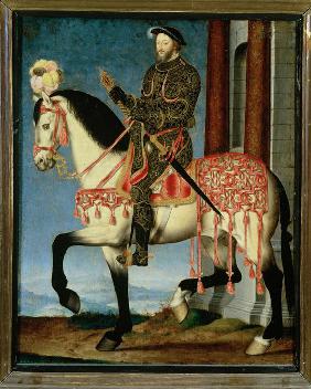 König Franz I. zu Pferde