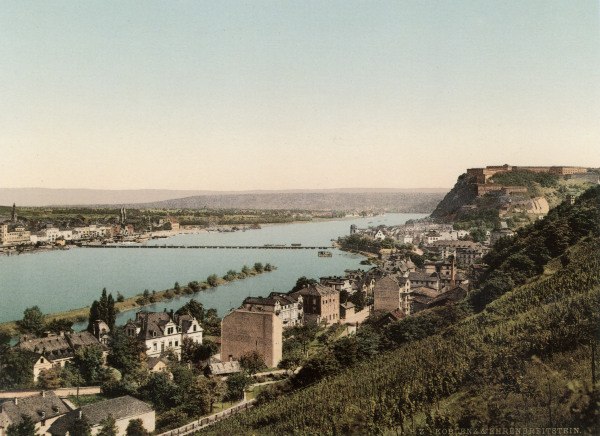 Koblenz a.Ehrenbreitstein from 