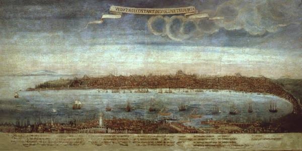 Constantinople / Painting 16th century from 