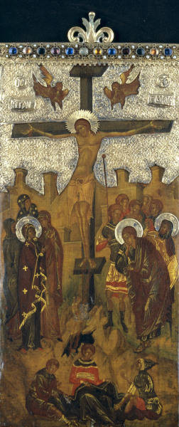 Crucifixion / Byzantine Paint./ C14/15 from 