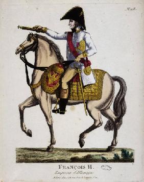Kaiser Franz II / Equestrian Portrait