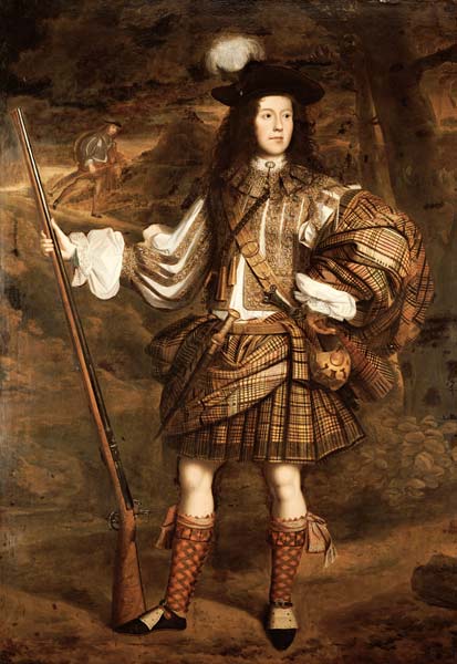 A Highland Chieftain: Portrait Of Lord Mungo Murray (1668-1700) from 