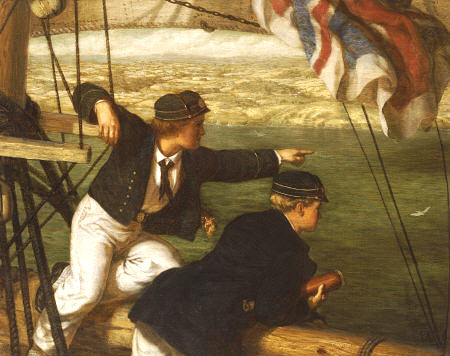 Land Ahoy !  Philip Richard Morris (1838-1902) from 