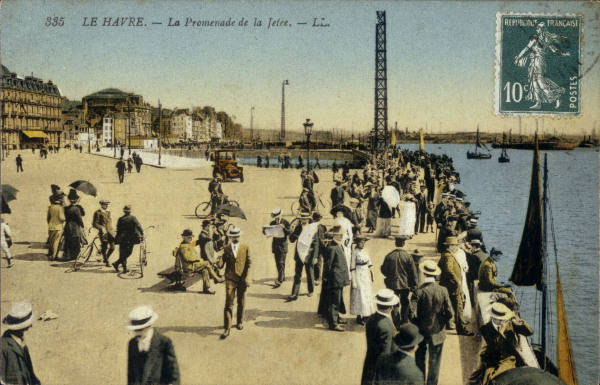 Le Havre/Promenade de la Jetee/Carte pos from 