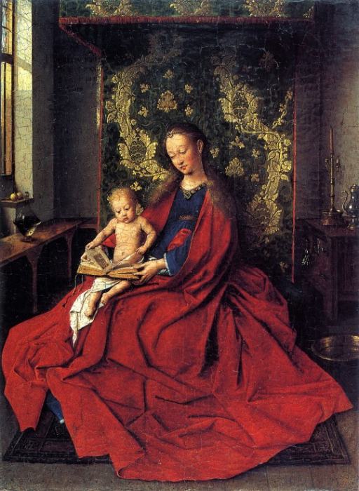 Madonna with Child Reading from 