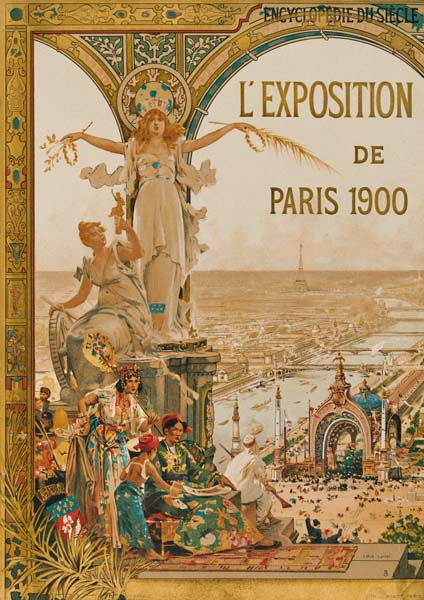 Paris, World Fair 1900, Poster from 