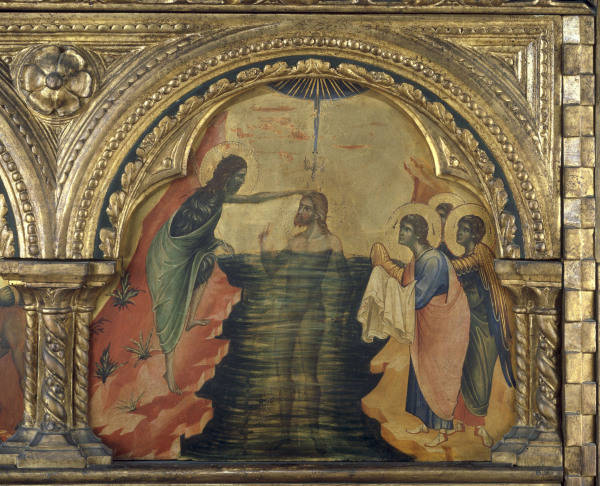 Paolo Veneziano / Baptism of Christ /C14 from 