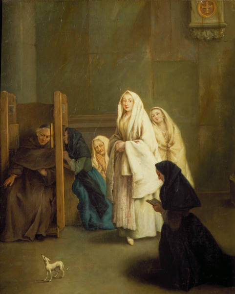 Pietro Longhi / The Confession / c.1750 from 