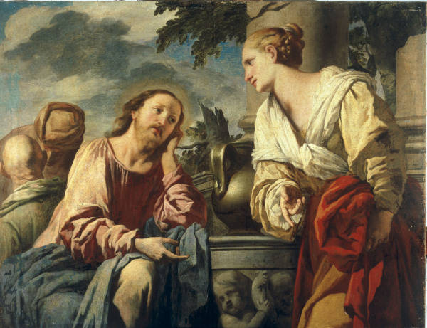 P.Negri / Christ & Samaritan Woman /Ptg. from 