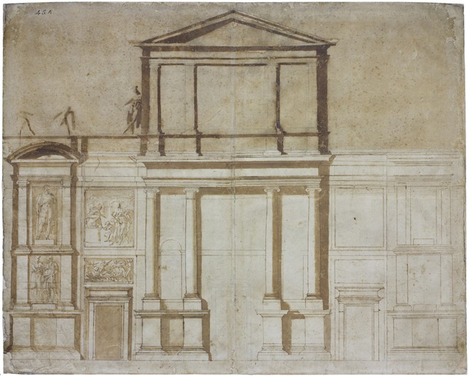 Project for the Facade of San Lorenzo in Florence from 