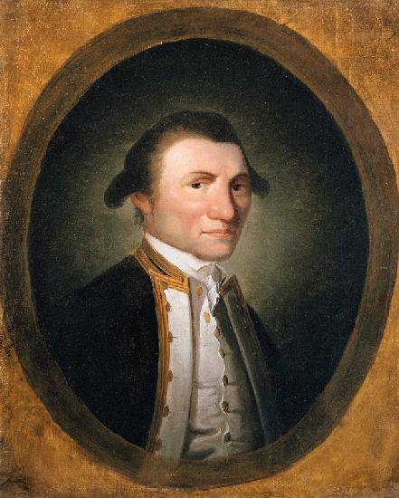Portrait Of Captain James Cook, R