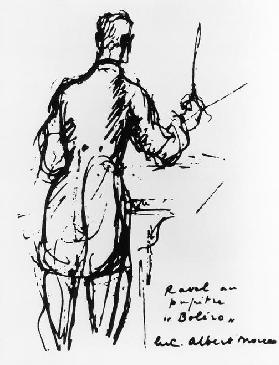 Ravel conducting the Bolero