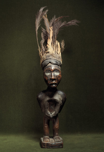 Reliquiarfigur, Kongo / Holz from 