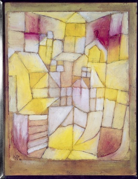Rose-Jaune, 1919 (oil on paper)  from 
