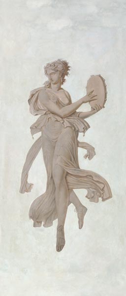 Dancer with tamburine / Louis Lafitte from 