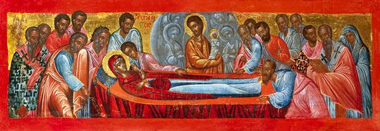 The Dormition of the Mother of God from 
