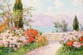 The Gardens Of The Villa Melzi On Lake Como