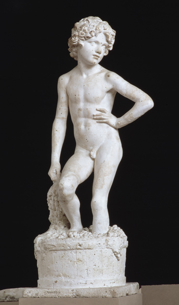 The Grape Picker, sculpture by Lorenzo Bartolini (1777-1850) (plaster) from 