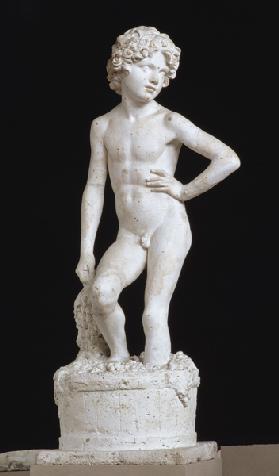 The Grape Picker, sculpture by Lorenzo Bartolini (1777-1850) (plaster)