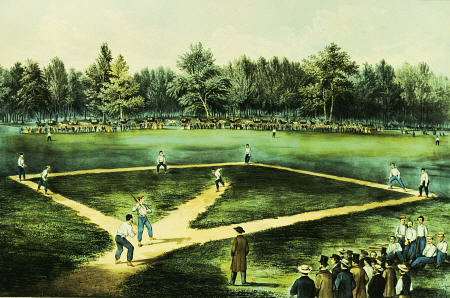 The American National Game Of Baseball from 