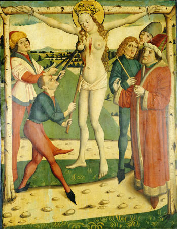 The Martyrdom Of Saint Catherine With The Donor Wumbart Rural Dean And Parish Priest Of Zelhafen from 