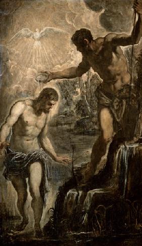 Tintoretto / Baptism of Christ