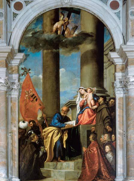 Pesaro Madonna / Titian / 1519/26