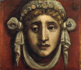 Titian / Female Mask / Paint./ c.1541/44