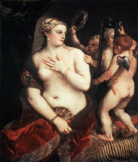 Titian / Venus with a Mirror / c. 1555