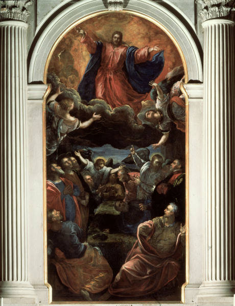 Ascension of Christ / Tintoretto School from 