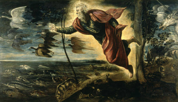 Tintoretto / Creation of the Animals from 