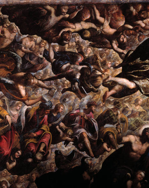 Tintoretto / Paradise, Detail / 1588/92 from 