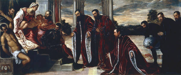Tintoretto, Madonna of the Treasury from 