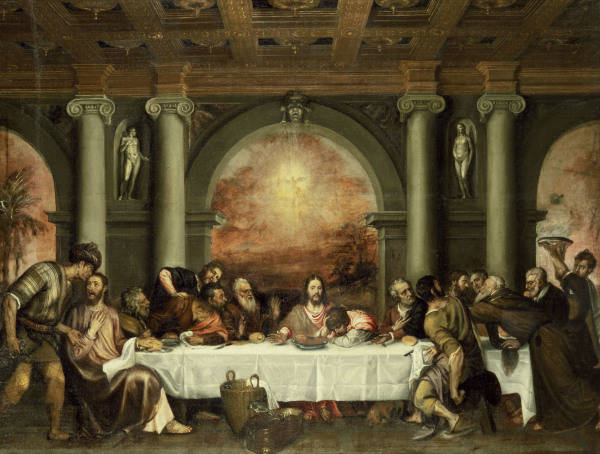 Titian / The Last Supper from 