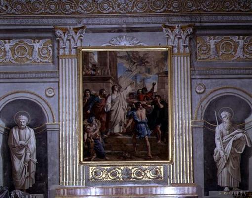 The 'Cappella Paolina', view of the altar wall, designed by Carlo Maderno (1556-1629) 1617 (photo) from 