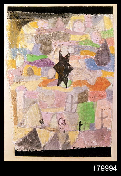 Under a Black Star, 1918 (no 116) (w/c on primed gauze on cardboard)  from 