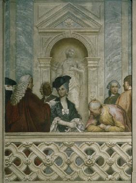 Venice, Pal.Grassi, Fresco Morlaiter