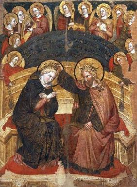 Coronation of Mary / Venet.Paint./ C14th