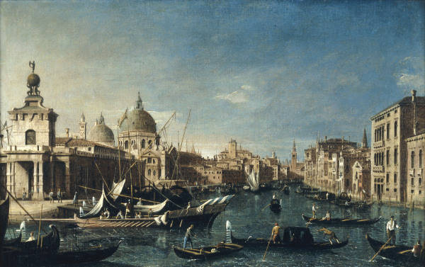 Venice, Canal Grande / Paint./ C18th from 